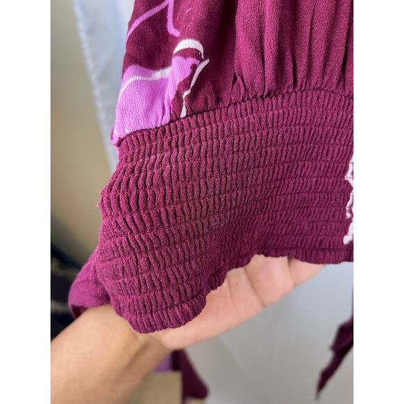 Free People Purple Women's Top Size Medium - Picture 6 of 8